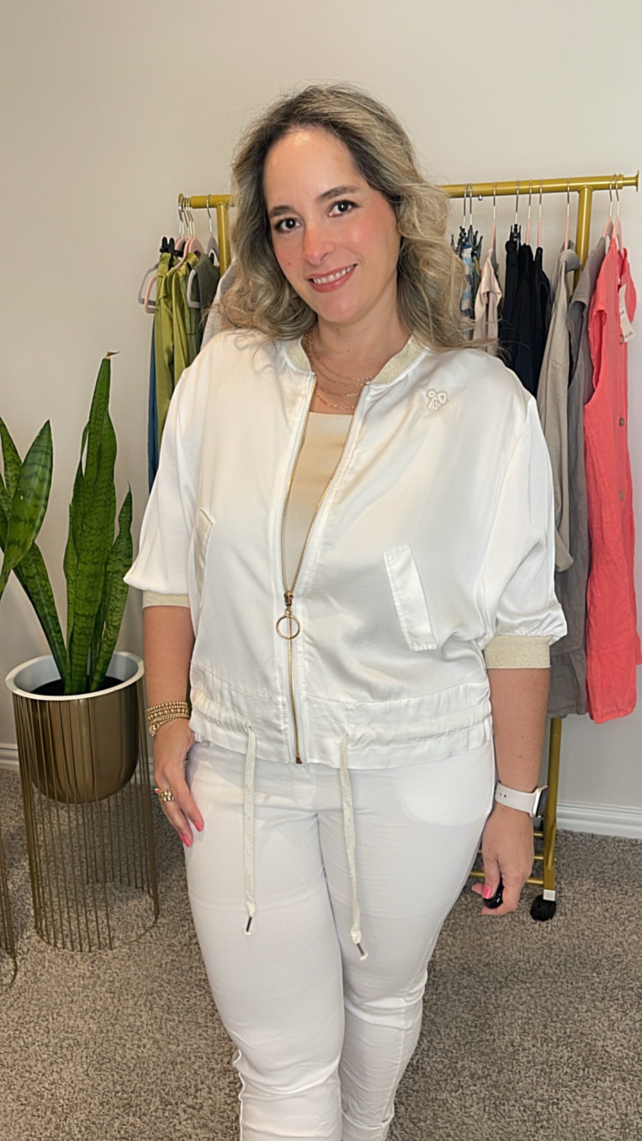 Chaqueta Seda Roma