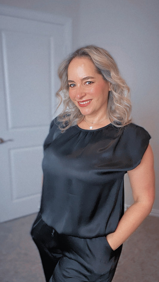 Blusa de Seda Turín