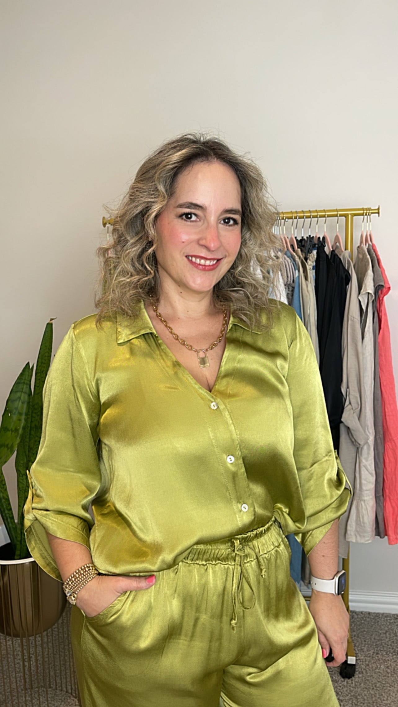 Camisa Seda Siena